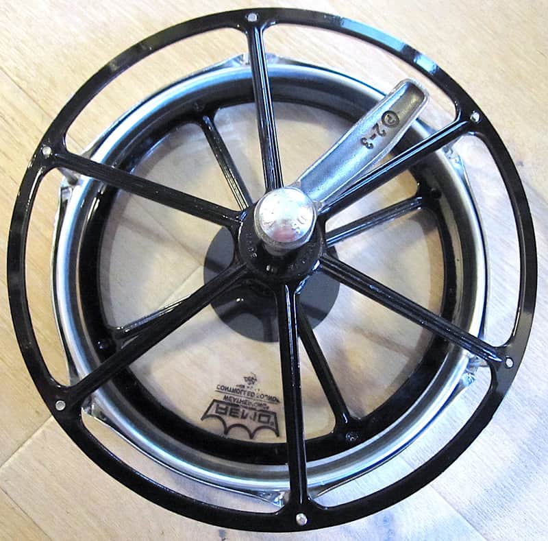 10" Remo Rototom #5 - Black image 1