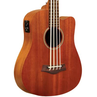 Gold Tone M-Bass Mahogany Top 23-Inch Scale 4-String Acoustic-Electric MicroBass w/Gig Bag image 1