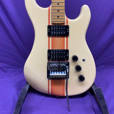 1982 Kramer Pacer Series "B-Plate" Cream/Coral Stripe image 1
