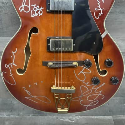 Samick Archtop progressive Rock Titans signature 1990 image 1