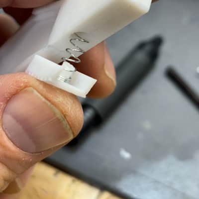 New Sennheiser MD421 mic clip (white or black) - PETG 3D printed image 5