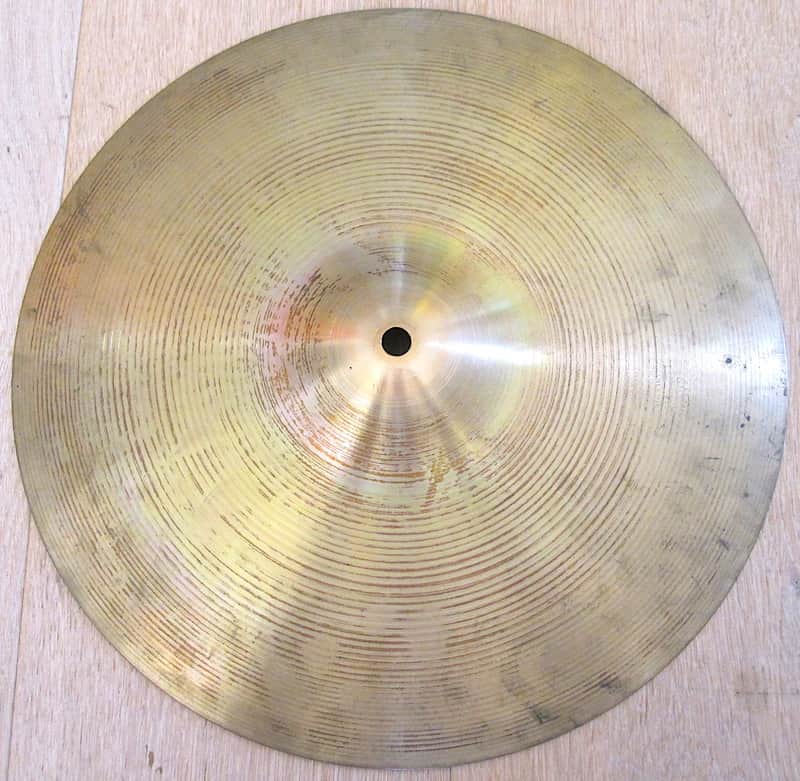 14" Zildjian A Hihat Cymbal - Vintage 1960s image 1