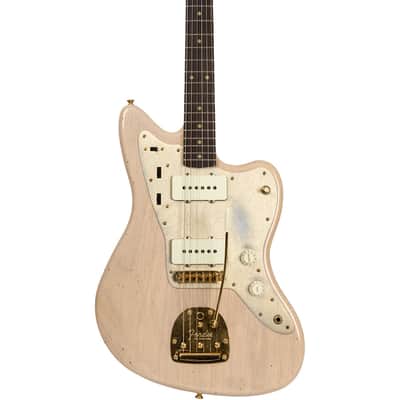 Fender Custom Shop '58 Jazzmaster White Blonde/Aged Shell Pink image 7