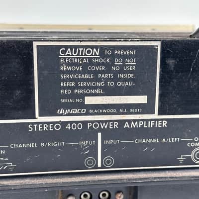 Dynaco Stereo 400 Power Amplifier image 8
