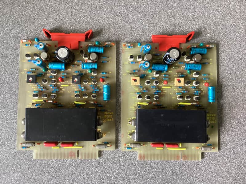 Neve B518 Cards - Pair - Good Condition image 1