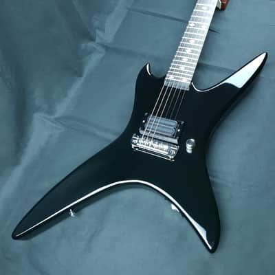 B.C. Rich Chuck Schuldiner Tribute Stealth 2008 Onyx Black Neck Thru Dimarzio X2N Death + Hardcase image 2