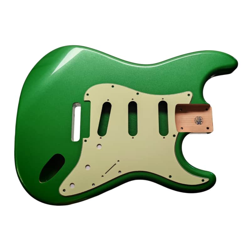 Metallic Green S-Style body Bild 1