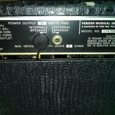 Fender Scorpio Vintage '70 Combo Amplifier image 8