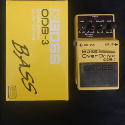 Boss ODB-3 Bass Overdrive | Reverb