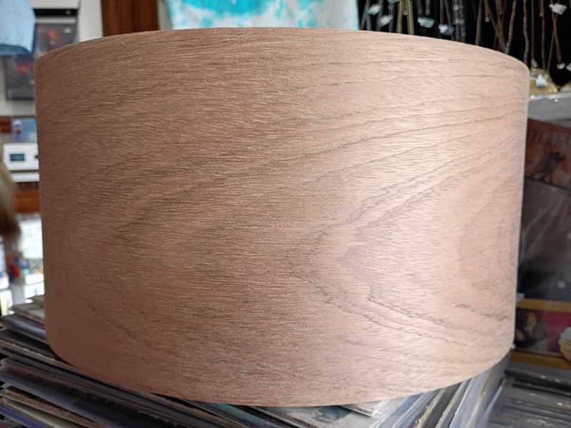B-stock 14x7 Jatoba steam Bent semi-solid bare raw snare drum Shell by Erie drums and shells image 1