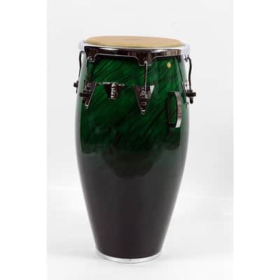 LP Performer Series Conga With Chrome Hardware - Regular 12.5 in. Tumba Green Fade image 2