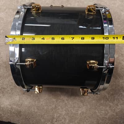 Yamaha Maple Custom tom 10x12 piano black - Piano black image 7