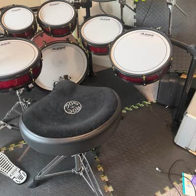 Alesis Strike Pro Special Edition Electronic Drum Set 2010s - Black / Red image 7