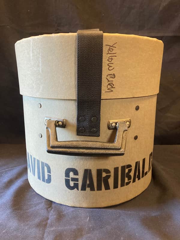 David Garibaldi's, Tower of Power Yamaha - Drum Case for 10" Tom, "David Garibaldi" Stencil image 1