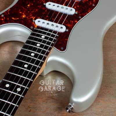 2004 Fender USA American Standard Stratocaster Shoreline Silver Tortoiseshell - Custom Shop pickups image 21