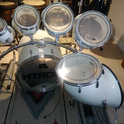 Vintage 1972 North Drum 6pc Drum Kit 6/8/10/12/14/22 XLNT CONDITION w/ North Boom Stands, Rack image 3