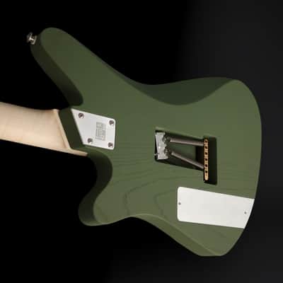 Tao Guitars Sutorato “U-A-M” - Lincoln Green (black filled pores) w/ ABM 2-Point Trem. NEW (Authorized Dealer) *VIDEO ADDED* image 8