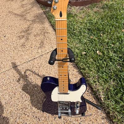 Fender Telecaster with Bigsby 2017 - Purple/Deep Blue image 2