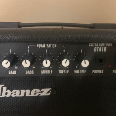 Ibanez GTA10 Guitar Amp 2010s - Black image 2