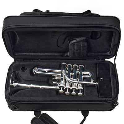 S.E. Shires TRQ9S Q-Series Professional Piccolo Trumpet SN Q18395 image 15