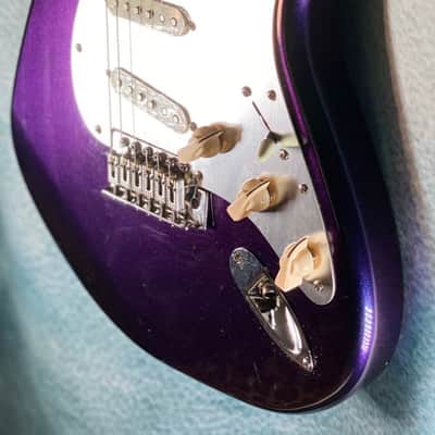 Stunning ColorShift Blue/Teal/Purple Replacement HSH Strat North American Alder image 24