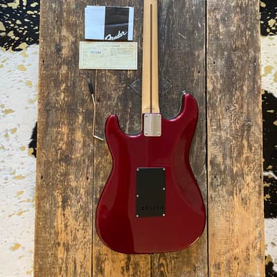 Fender Japanese Aerodyne Stratocaster 2006 Old Candy Apple Red CIJ w/ Docs image 15
