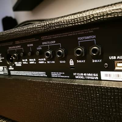 Blackstar HT Club 40 MKII 6L6 40-Watt 1x12" Tube Guitar Combo image 8