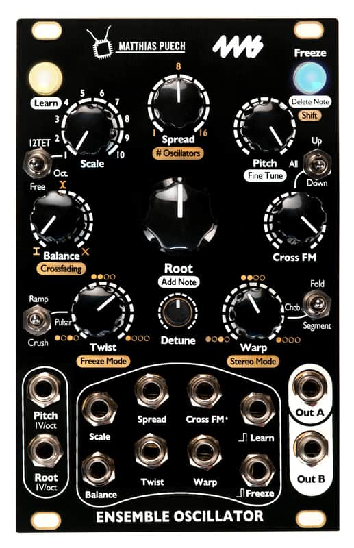 4MS Ensemble Oscillator Limited Edition Black image 1