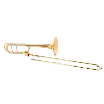 Greenhoe GB5-3G Bass Trombone with Independent Valves and Gold