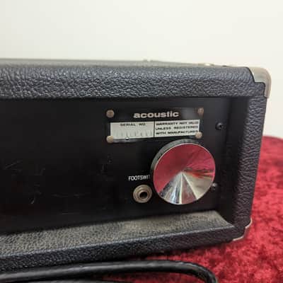 Acoustic Control Corp Model 150 - Guitar and Bass Solid State Amplifier Amp Head image 13