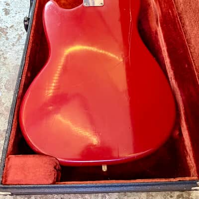 Fender Musicmaster II with Rosewood Fretboard 1964 - 1969 - Dakota Red original vintage USA 1966 image 11