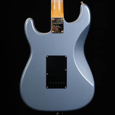 2024 Fender Limited Edition 1965 Dual-Mag Stratocaster Journeyman Relic with Closet Classic Hardware - Blue Ice Metallic image 2