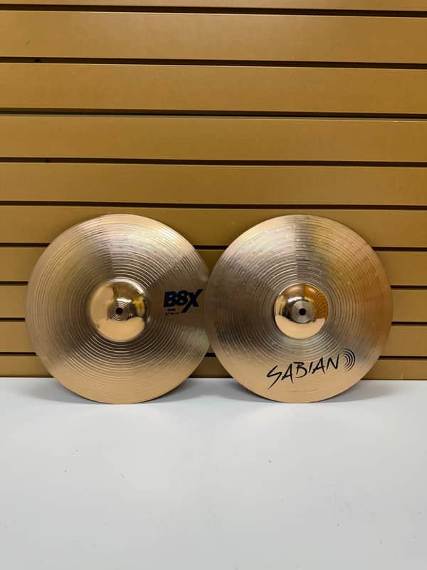 Sabian 14" B8X Hi-Hat Cymbals (Pair) 2016 - Present - Brilliant image 1
