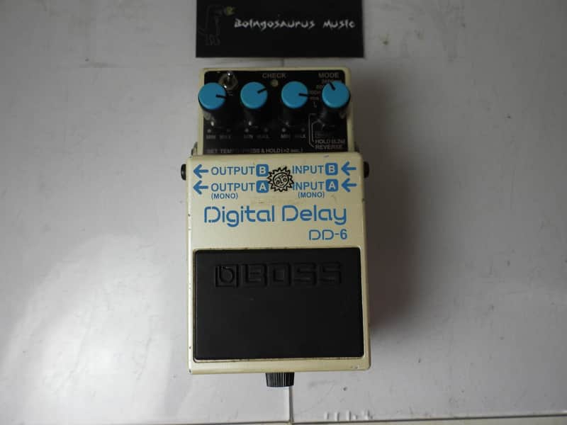 【Analog.Man】 DD-6 mod digital delay Boss DD-6 Digital Delay Effects Pedal w/ Analogman Hi-Cut Mod