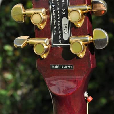 MCI Guitorgan B-35 1978 Cherry - Guitar Organ (Vox, Aria, Farfisa) image 8