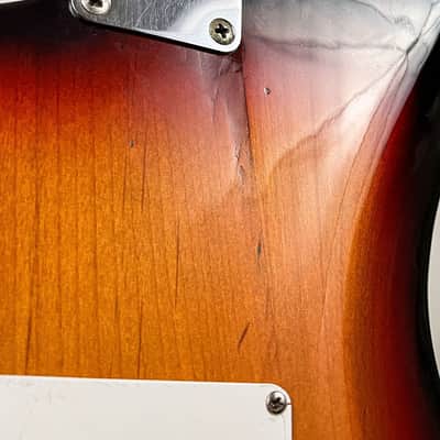 Fender Stratocaster Sunburst Refinnish 1963 image 12