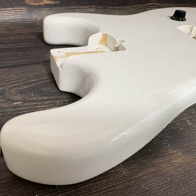 80s KRAMER JK1000 Body White Alder 1H w/Plate Made in Japan image 9