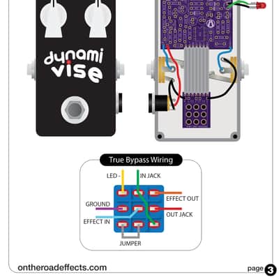 DynamiVise PCB - Build your own modded Lovesqueeze Compressor Pedal! image 3