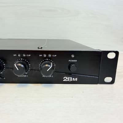 Crown 28M 1U Rackmount Commercial Mixer / Zone Mixer – Multi-Input, Dual Master Output 2000's image 2
