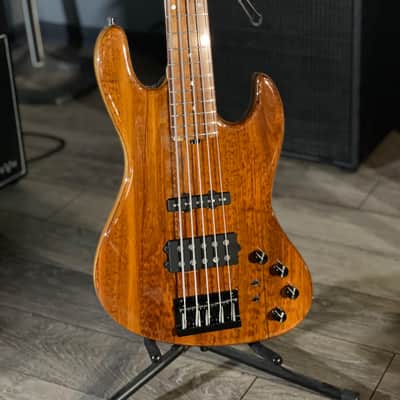 Sadowsky MasterBuilt 21-Fret M/M Bass, Limited Edition 2022 Natural Transparent High Gloss image 1