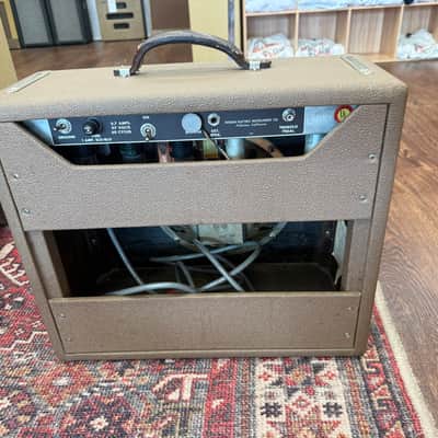 Fender Princeton 6G2 Guitar Combo- 1963 - Brown image 4