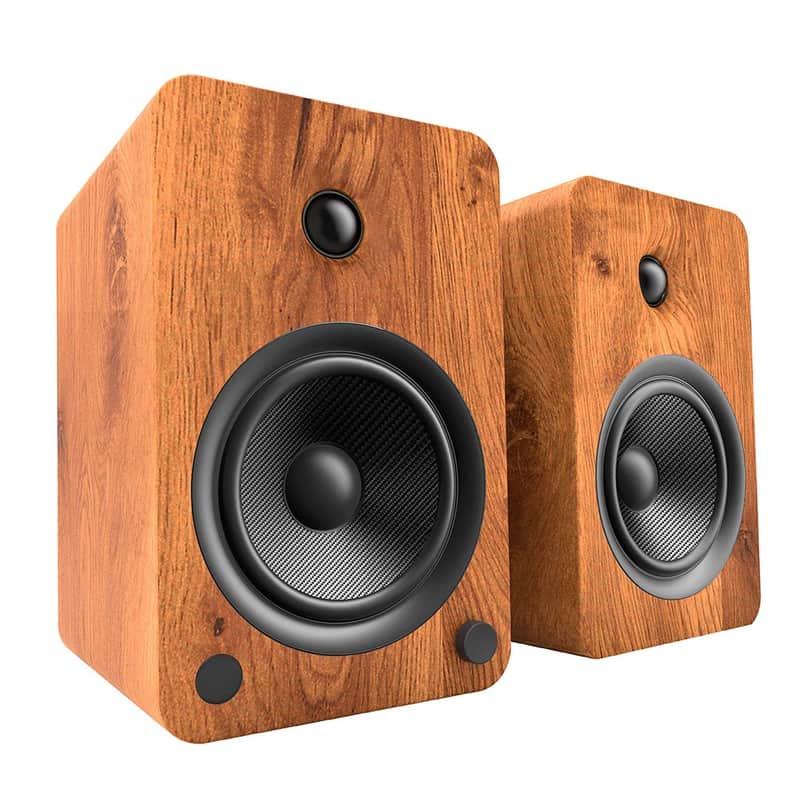 Kanto: YU6 Powered Bookshelf Speakers - Walnut (YU6WALNUT) Bild 1
