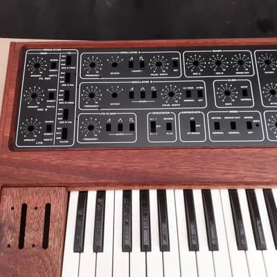 Sequential Circuits Pro One Wooden Case Meranti wood. Analog synthesizer image 9