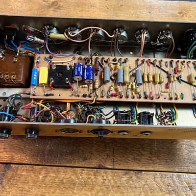 Marshall JMP 1987 2-Channel 50-Watt Guitar Amp Head 1971 - Black image 11