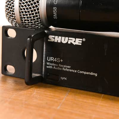 Shure UR4S+ Wireless Receiver with one UR2/SM58 Handheld Mic - G1 Band CG01Z1M image 5