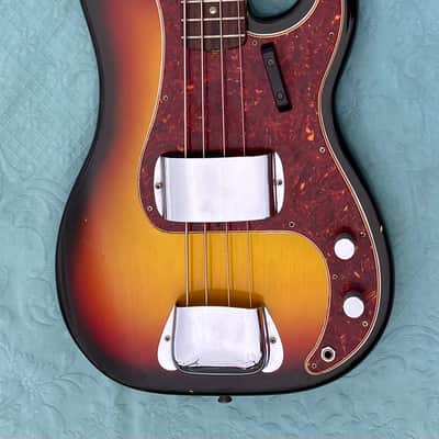 Fender Precision Bass 1966 - Sunburst image 9