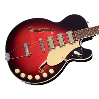 Airline Guitars H59 Redburst image 3