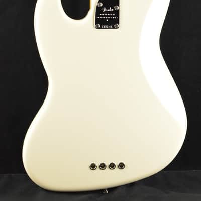 Fender American Professional II Jazz Bass Fretless Olympic White Rosewood Fingerboard imagen 8