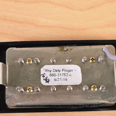 2016 Gibson Dirty Fingers + Humbucker Pickup with Ring 4 Conductor image 5