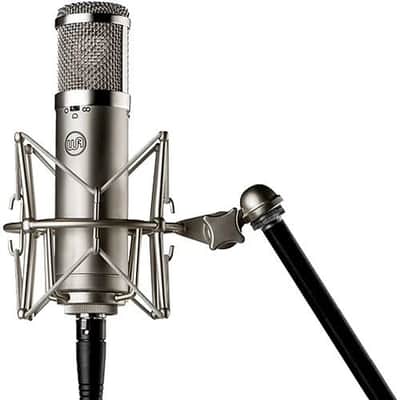 Warm Audio WA73-EQ Microphone Preamp & EQ with Warm Audio WA-47JR Large-Diaphragm FET Condenser Microphone, On-Stage MS7701B Microphone Stand, 25' Instrument and XLR Cables image 6